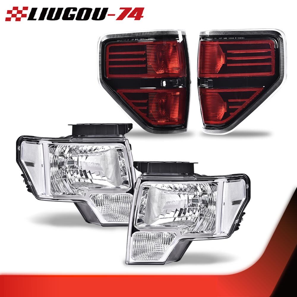 The pickup unit is compatible with the taillights, brake lights, and corner lights of the 2009-2014 for Ford F-150.