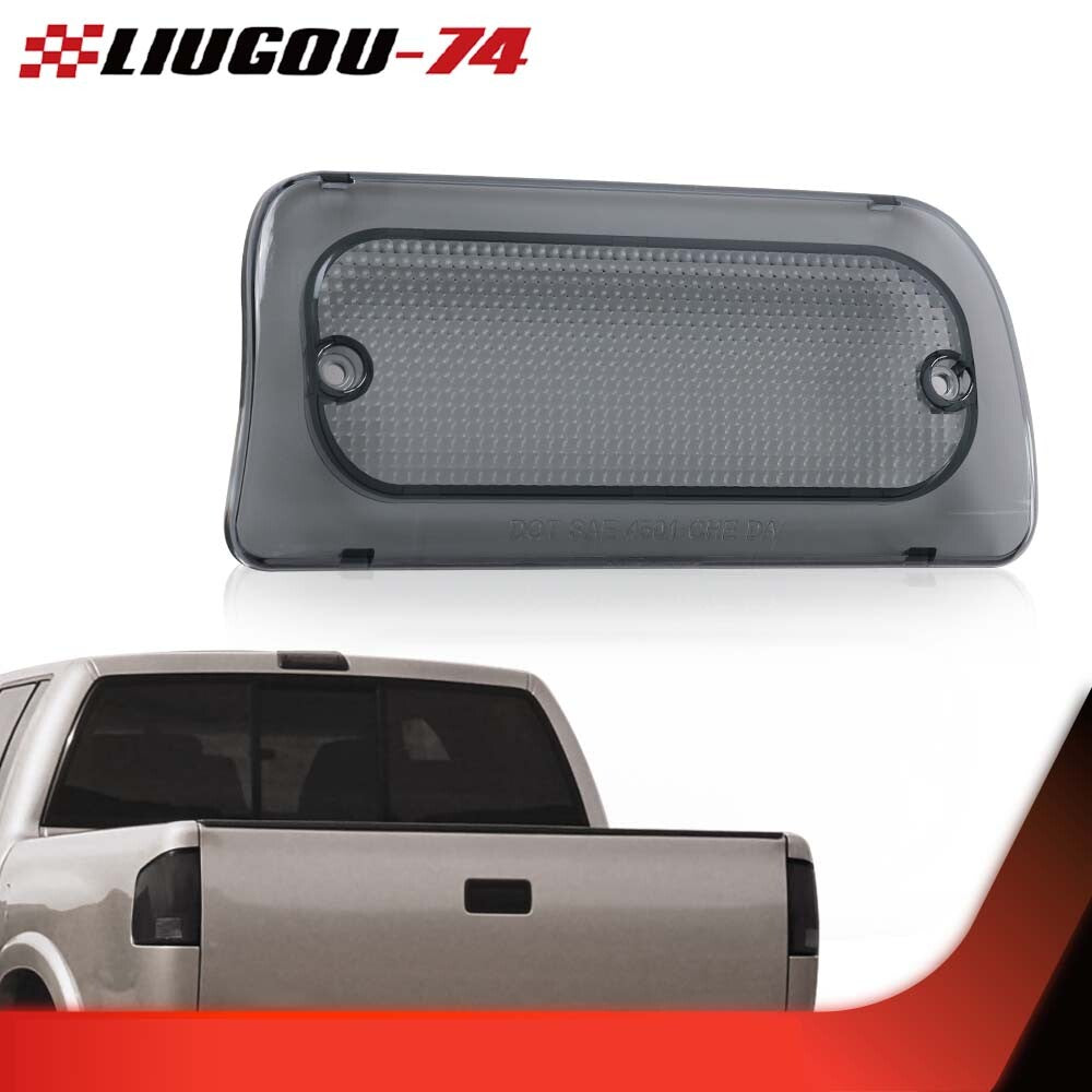new Smoked protective cover for 1994-2004 for Chevrolet S-10 Jim Sisonoma third brake light lens.