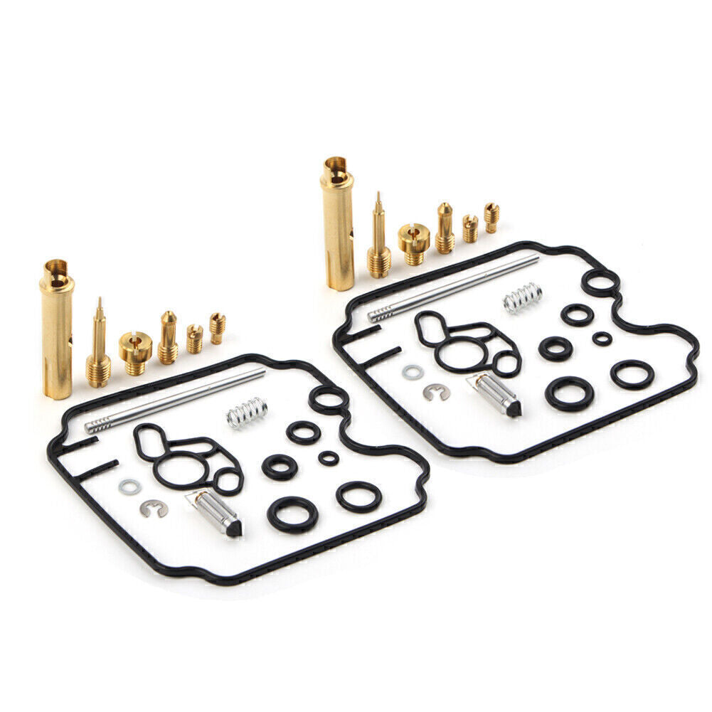 2x Carburetor Carb Repair Rebuild Kits For 1989-1997 for Yamaha XTZ750 Super Tenere