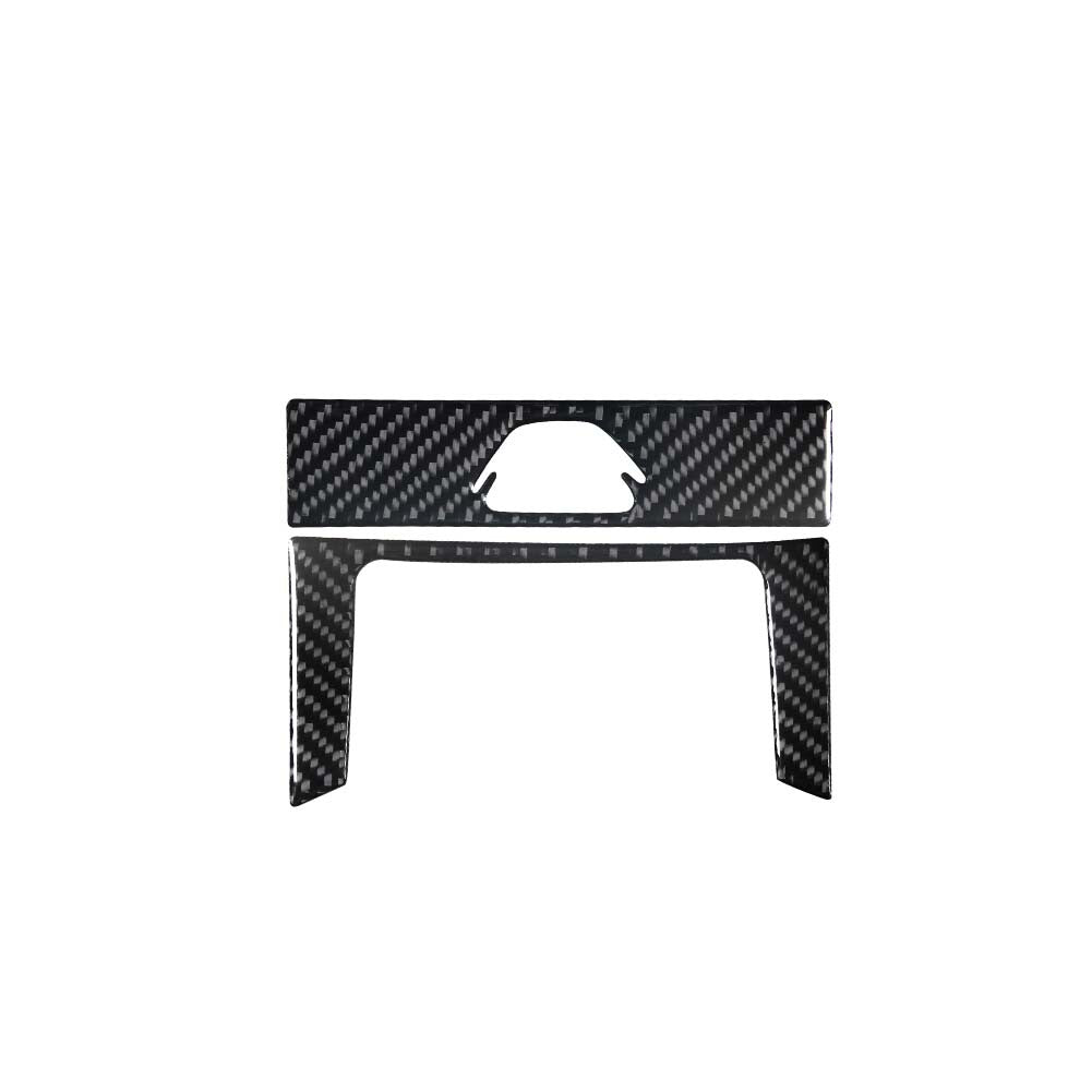 for Seat Button Frame Trim Type A Cover Carbon Fiber for Chevy Impala 2014-2020