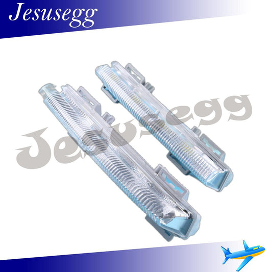 Pair LR Side Running Fog Light Lamp Fit for Benz W204 W212 C250 C280 C350 E350
