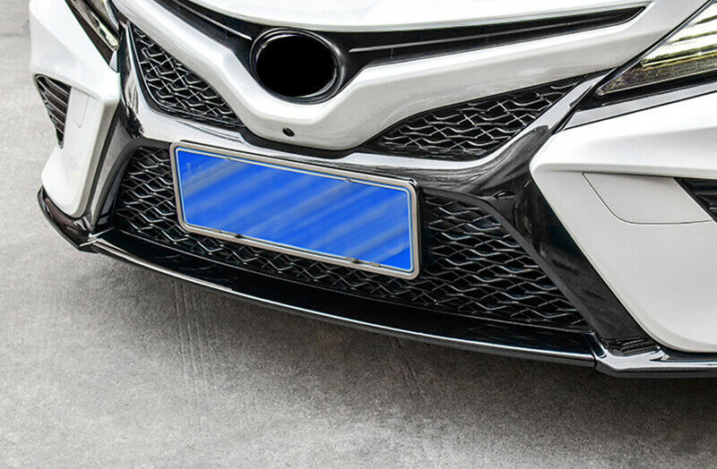 for Toyota for Camry SE XSE 2018-2020 Glossy Black Front Bumper Moulding Cover Trim