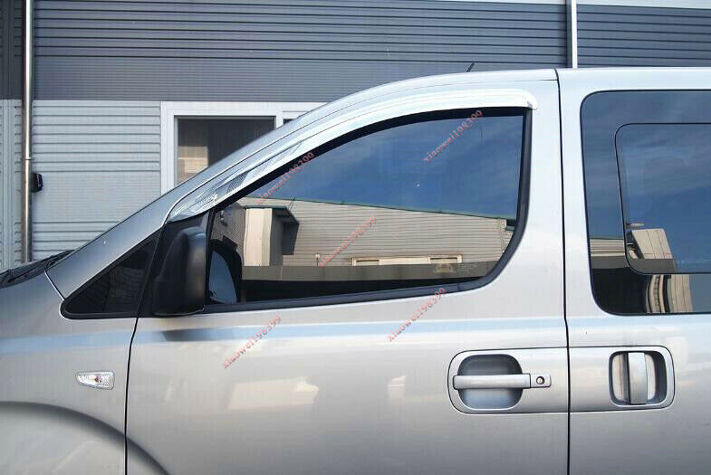 for Hyundai H1/Grand Starex 07-17 silver Sun Rain Guard Vent Shade Window Visors