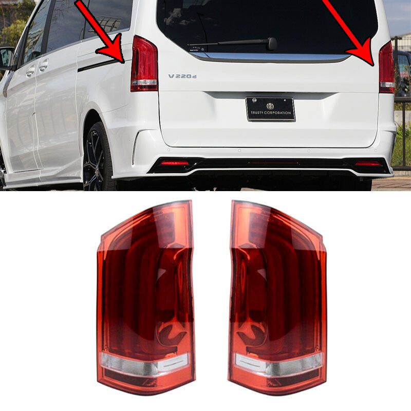 Pair Tail Light Brake Lamp for Benz Vito W447 V-Class V220D V250 2014 2015-2020