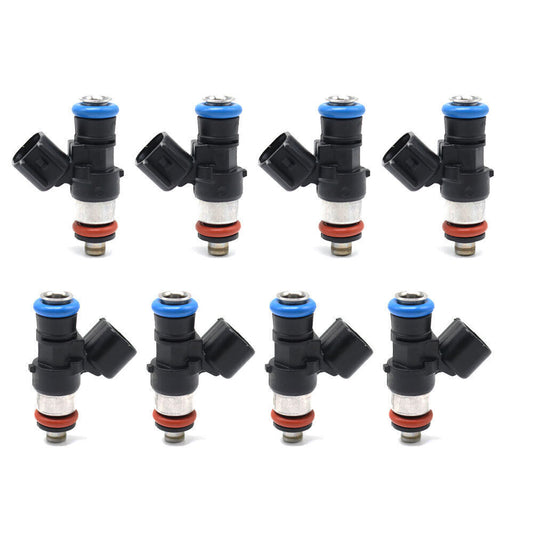 8x 42LB Fuel Injectors for Chevrolet 06-15 for Corvette LS3 L99 Camaro SS 0280158051