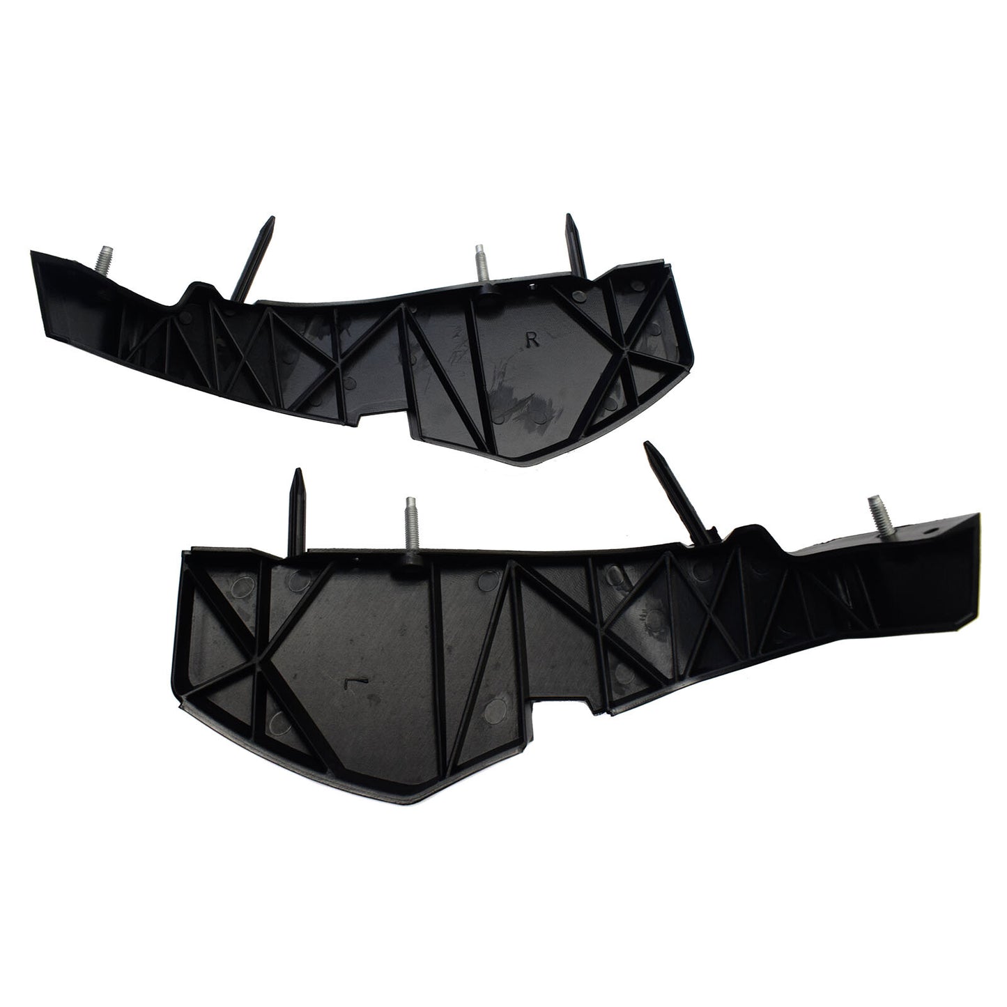 Front left and right bumper brackets 68259547AA are suitable for Dodge for Challenger 68259546AA.