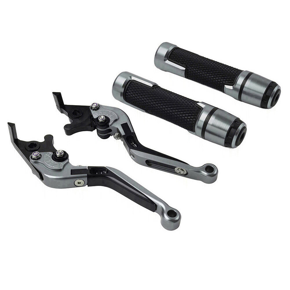 Fold Extendable Brake Clutch Lever Handlebar Grip kit for Yamaha XSR900 ABS