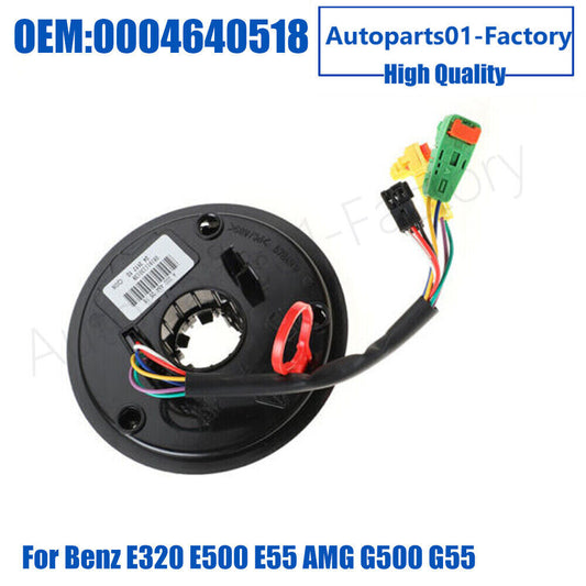 0004640518Spiral Cable Clock Spring for Mercedes-Benz E320 E500 E55 AMG G500 G55