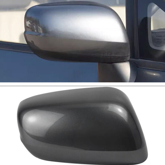 Silver Right Rearview Mirror Cover Shell Housing Cap for Honda Fit/Jazz 09-13