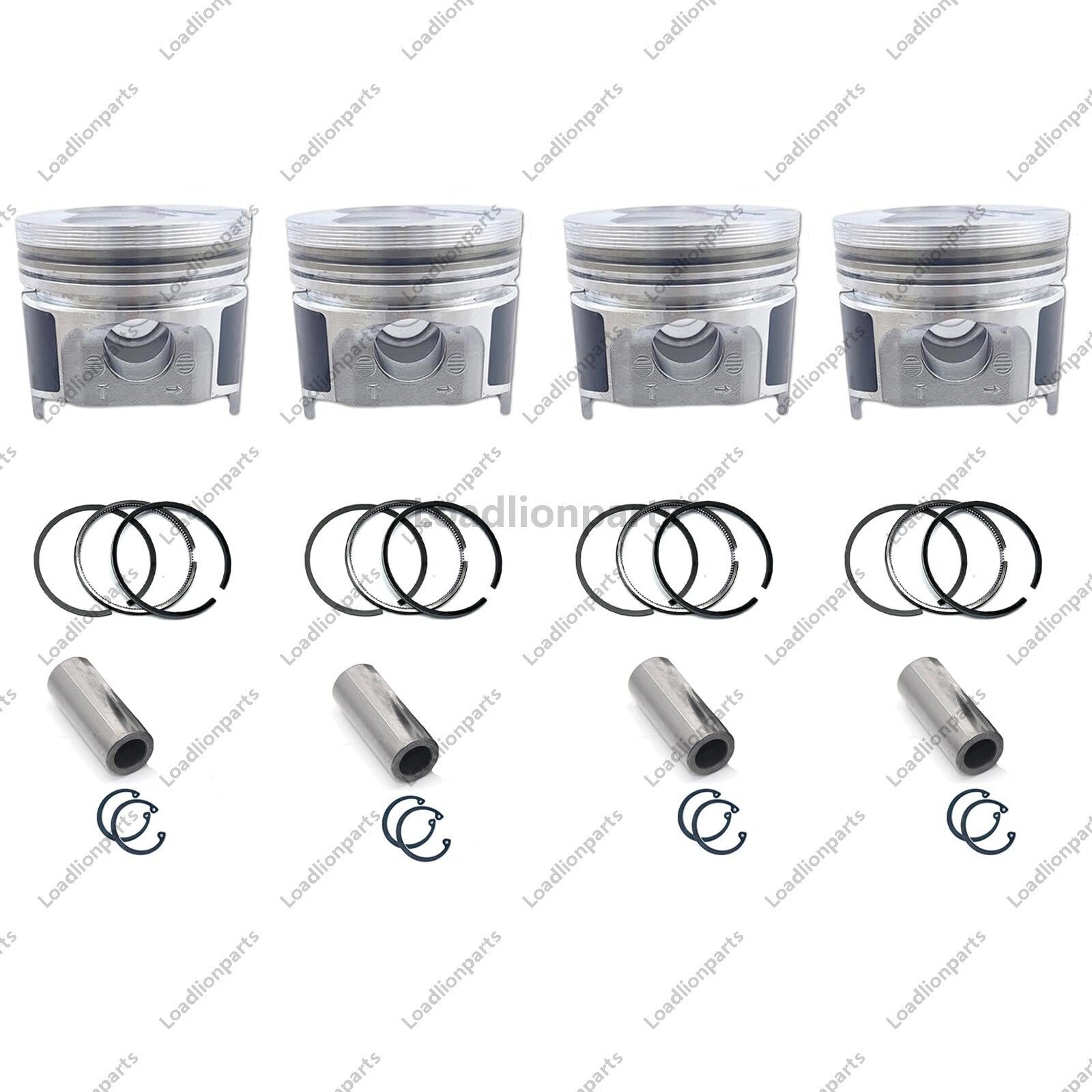 Piston And Ring Set+0.5mm 1J091-21110 For Kubota D902 BX2360 BX2370 BX2380 BX23S