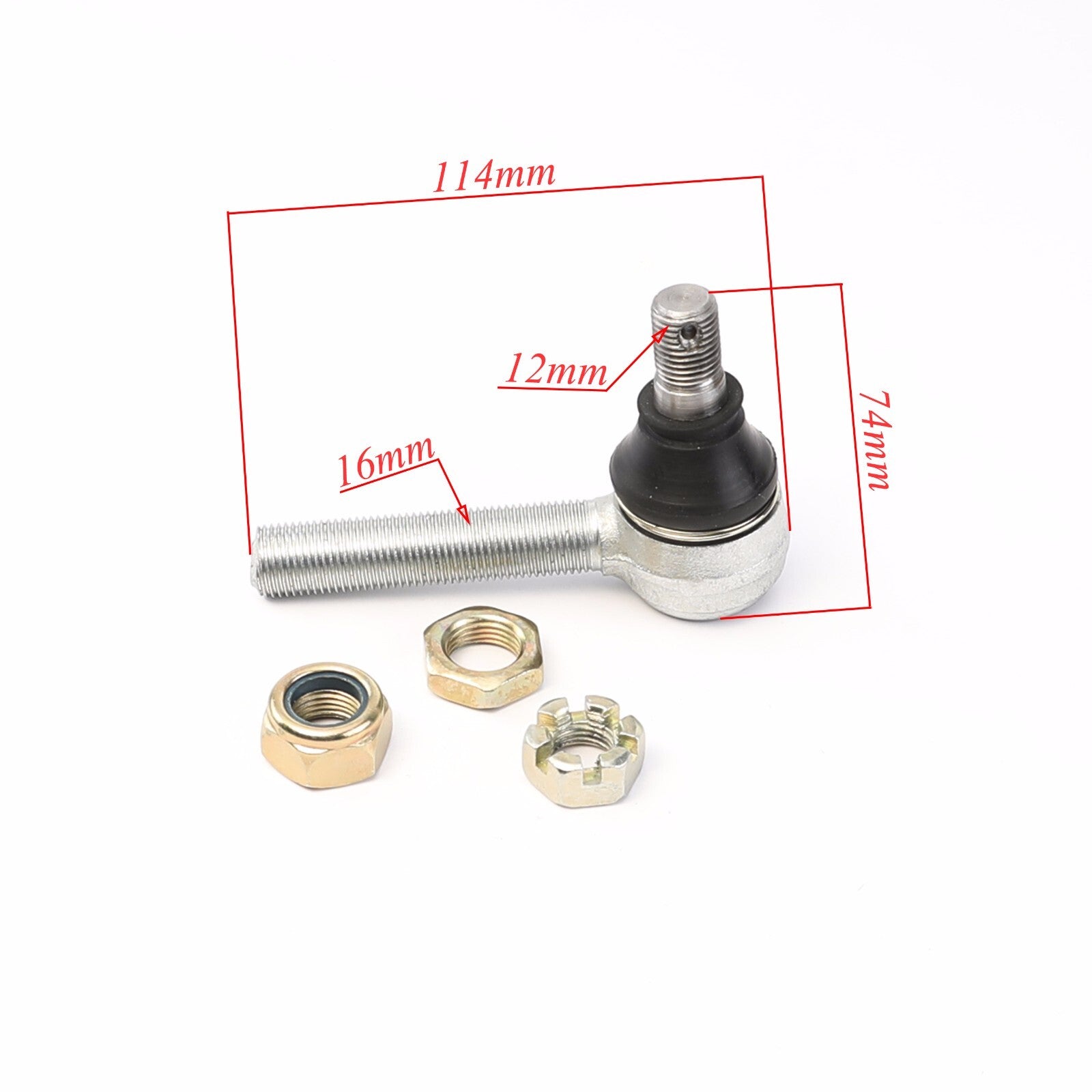 Go-kart front suspension control arm kit, steering wheel, wheels, all-terrain vehicle, off-road vehicle, 110cc, 125cc