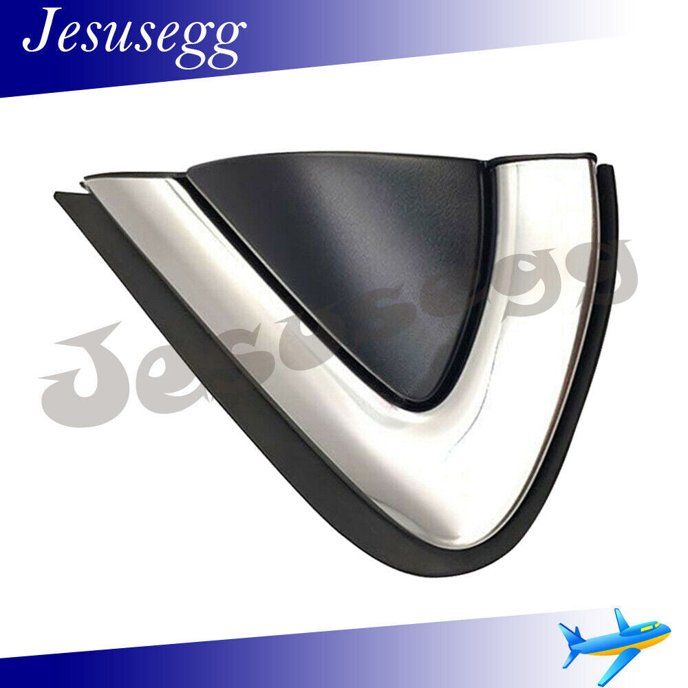 Left Rearview Mirror Finisher Triangle Cover Trim Fender for Honda CRV 2017-2019