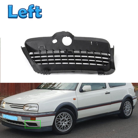 Front Bumper Lower Grille Left for VW for VolksWagen for Golf MK3 1993-1998