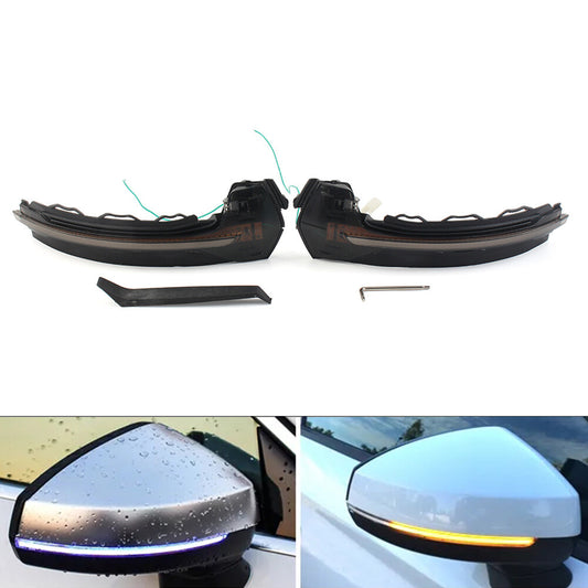 LED Sequential Side Mirror Turn Signal Light for Audi A3 S3 RS3 8V 2012-2020