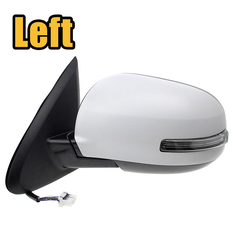Left Rearview Mirror lights Assembly White for Mitsubishi Outlander 2013-2020