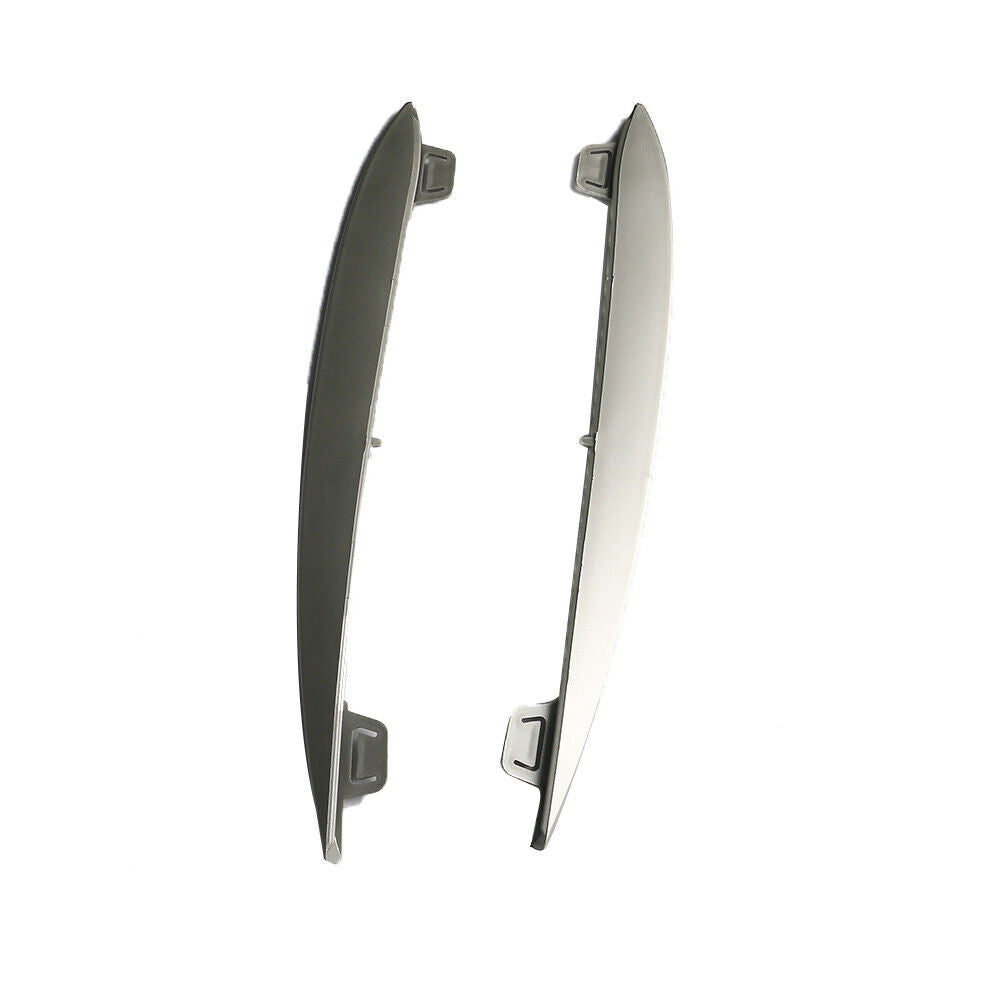 Pair Front Bumper Grille Finish Panel Trim Fit for BMW 528i 535i 2011 2012 2013