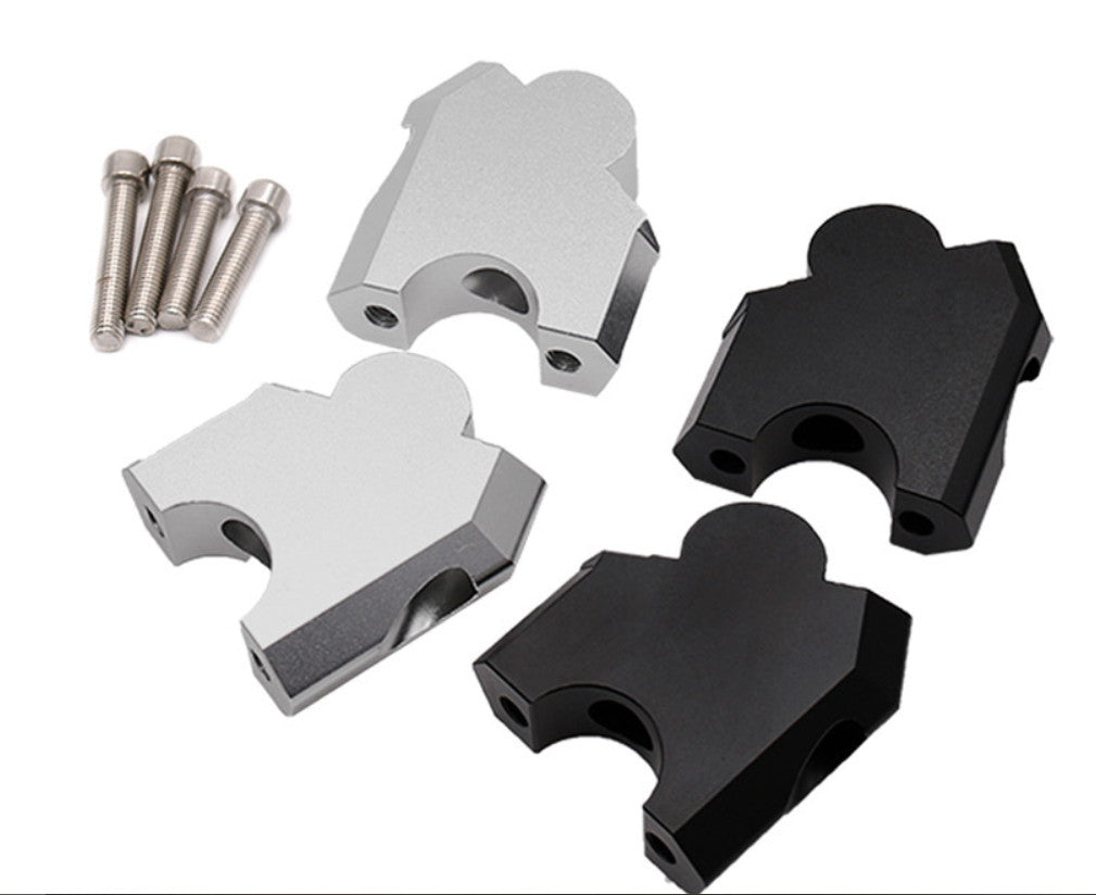 Black CNC Handlebar Risers 28mm Bar Kit For Honde CRF1000L Africa Twin 16-17-18