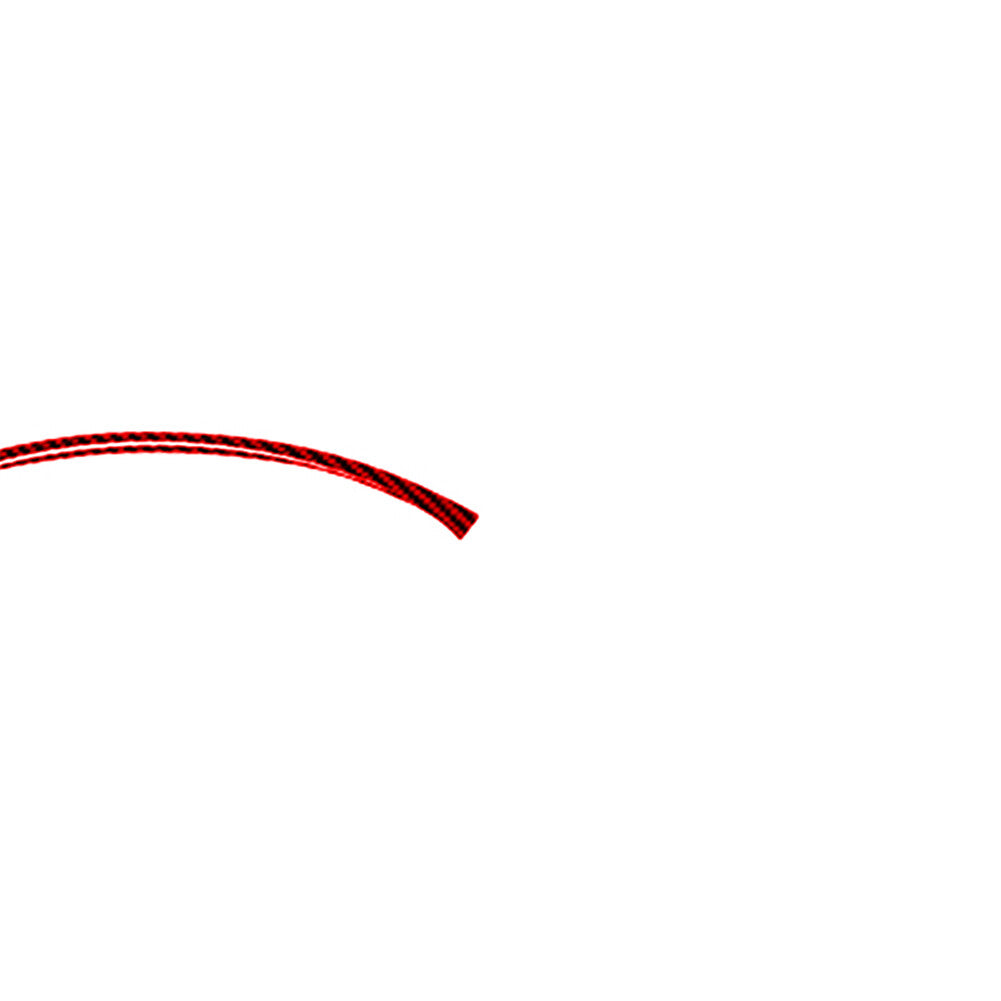 Red Carbon Fiber Interior Speedometer Frame Cover Trim for RAM Promaster 2014-21