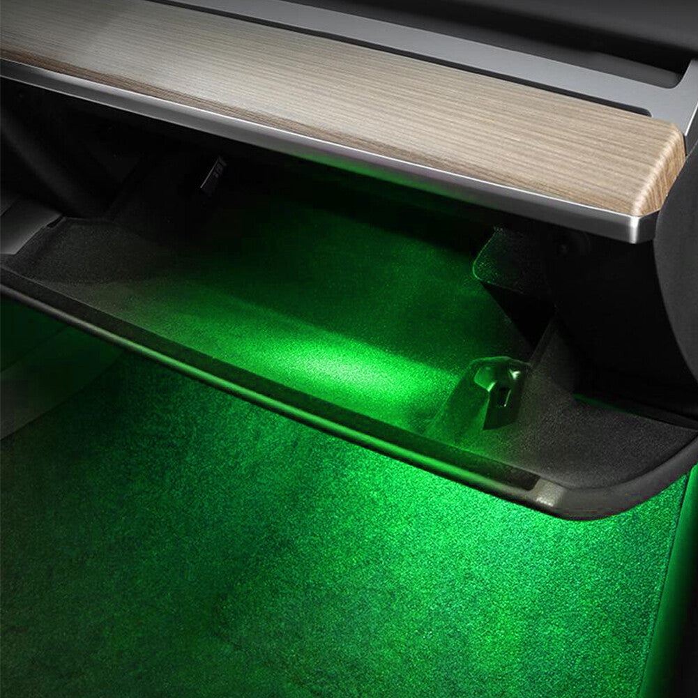 for Tesla Model 3 S Y X Interior LED Lights Blubs Kit Replacement Lights Green