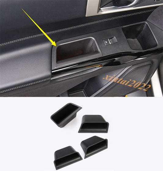for Ford Explorer 2020-2023 Black Interior Door Armrest Organizer Storage Box