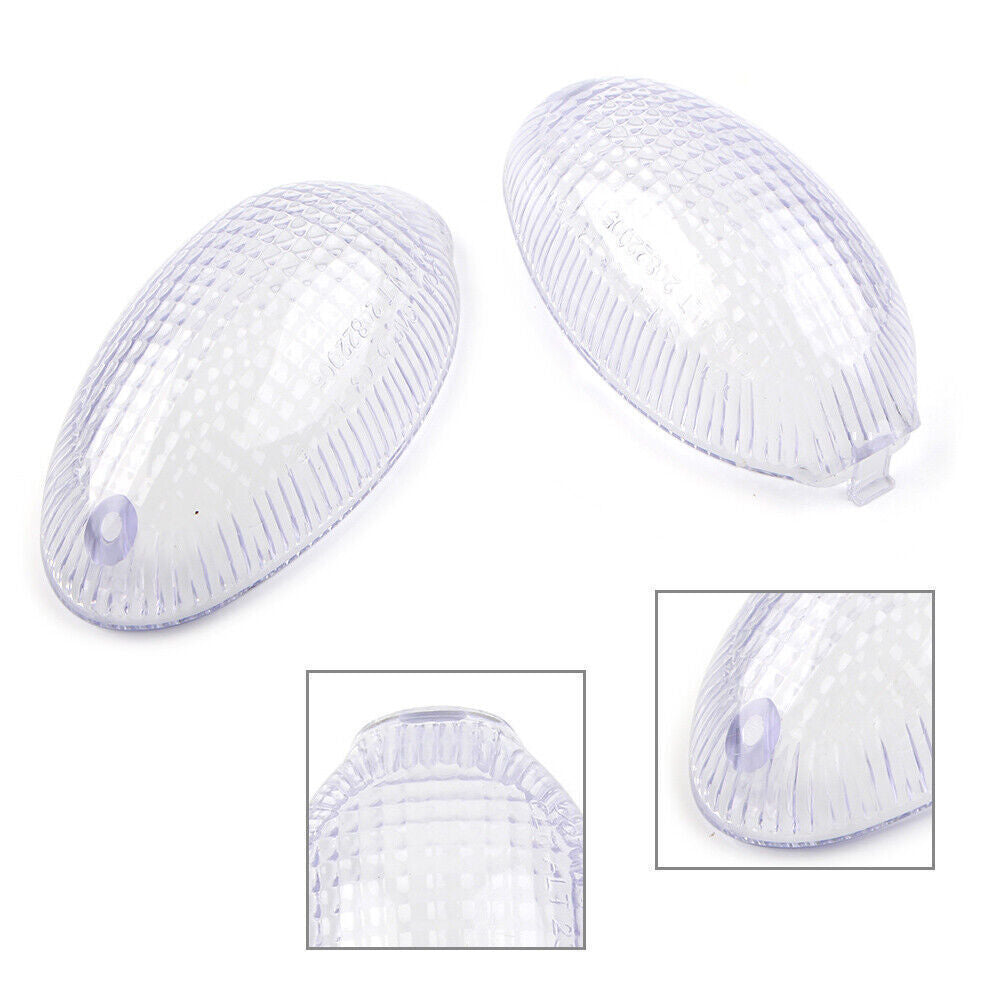 Turn Signal Blinker Lamp Indicator Clear Lens Cover Fit for Ducati Monster 2006-2010