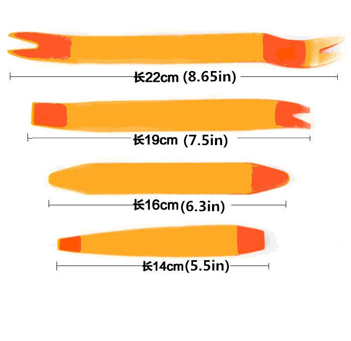 Car Auto Door Molding Trim Panel Clip Light Audio Removal Pry Open Interior Tool
