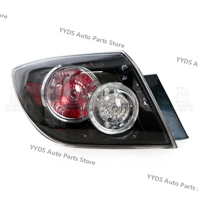 The left rear brake light and outer taillight are applicable to the for Mazda 3 BK Hatchback (2004-2010).