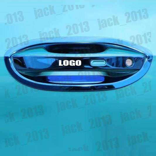 Stainless Blue Door Handle Covers Trims for Volkswagen for VW ID.3 ID3 2021-2024