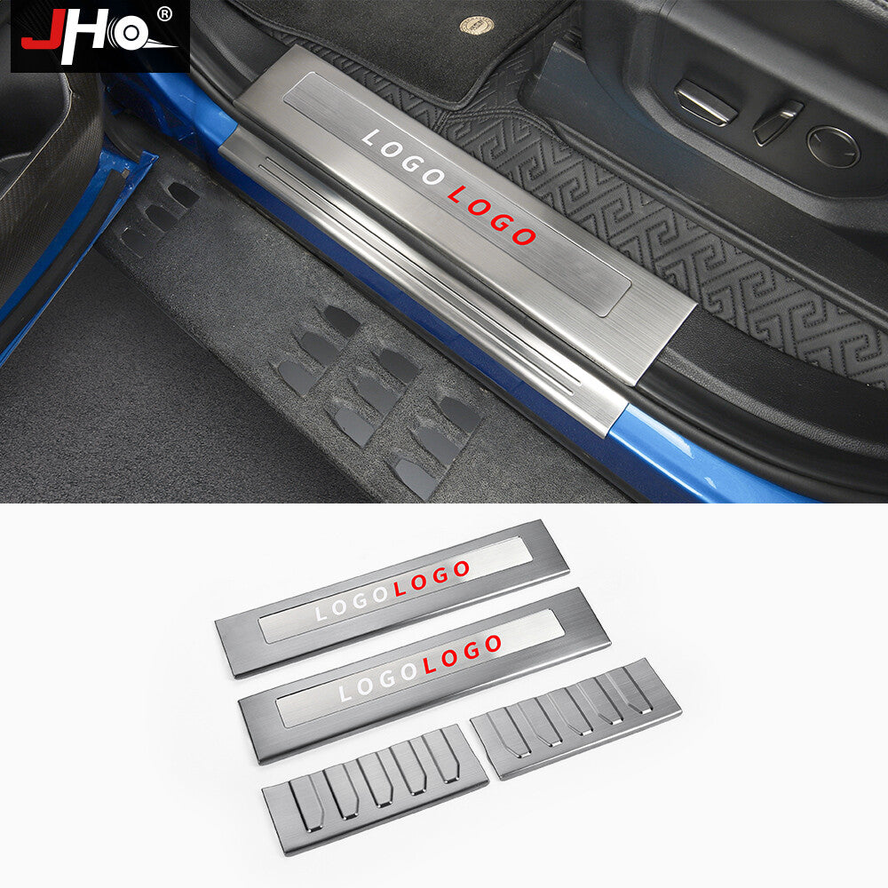 Door Sill Scuff Welcome Pedal Protect for FORD F150 LTD/ 2017-2020