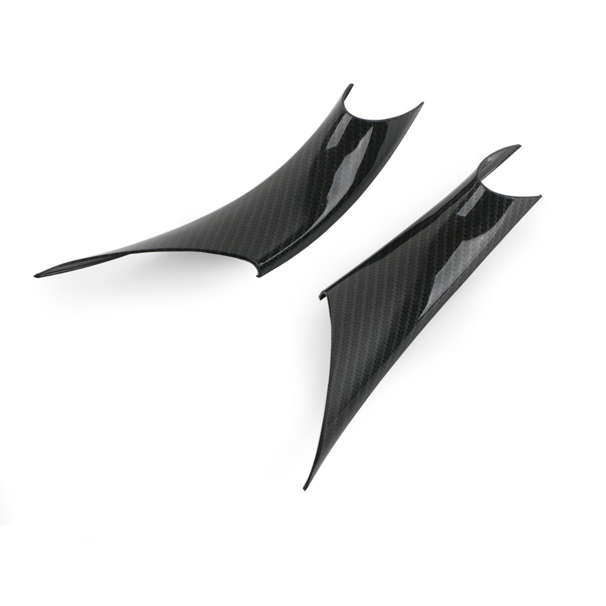 This set of inner door handle protective covers and shells is made of carbon fiber and is suitable for BMW 3 Series, 4 Series, F30, F35, etc.