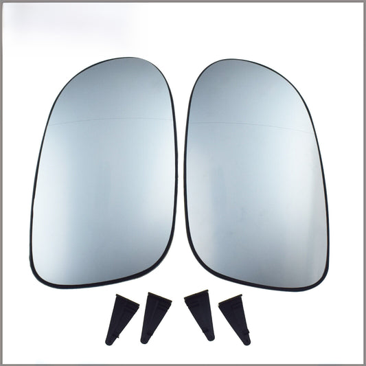 for Mercedes SLK320 CLK55 SLK230 SL500 Heated Mirror Glass w/ Backing Left Right