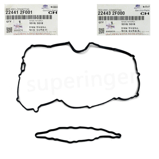 Valve cover gasket kit for Hyundai Santa Fe ix35 and for Kia Sorento Sportage 2.2 CRDi