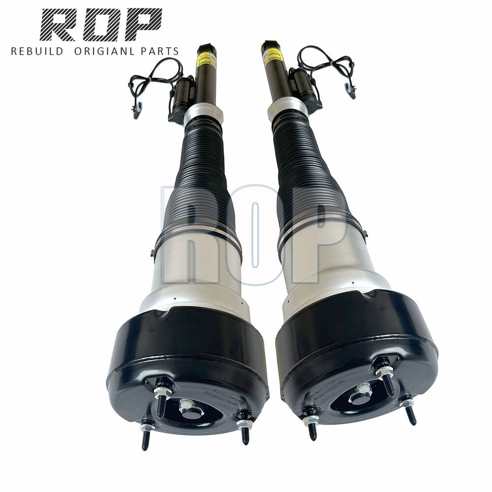 Pair Set of 2 LH RH Rear Air Shock Strut Assembly Kit for Mercedes Benz W221