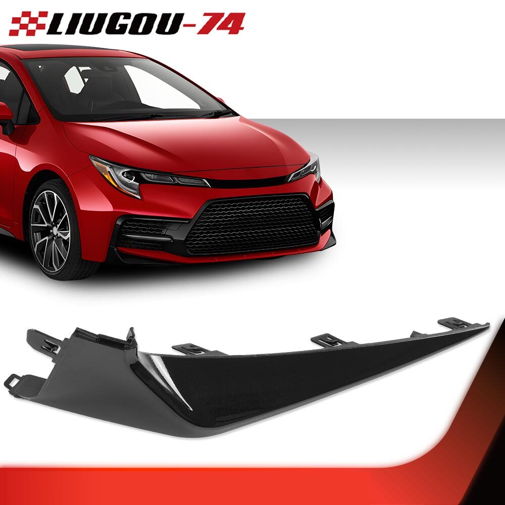 Suitable for 20-22 for Toyota for Corolla front bumper side lower trim molding passenger side