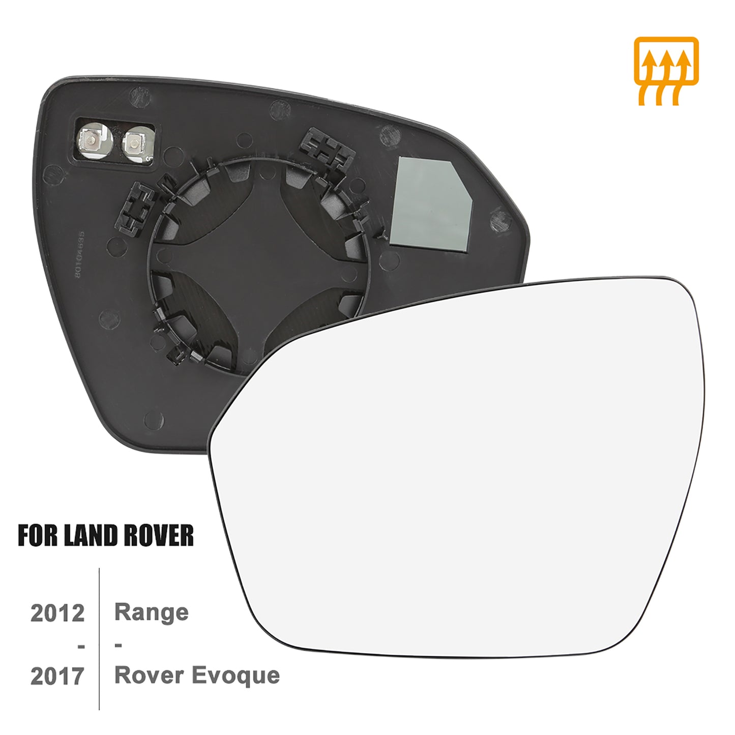 LR025209 new Mirror Glass Drive Left Side Fits for Land Rover for Range Rover Evoque