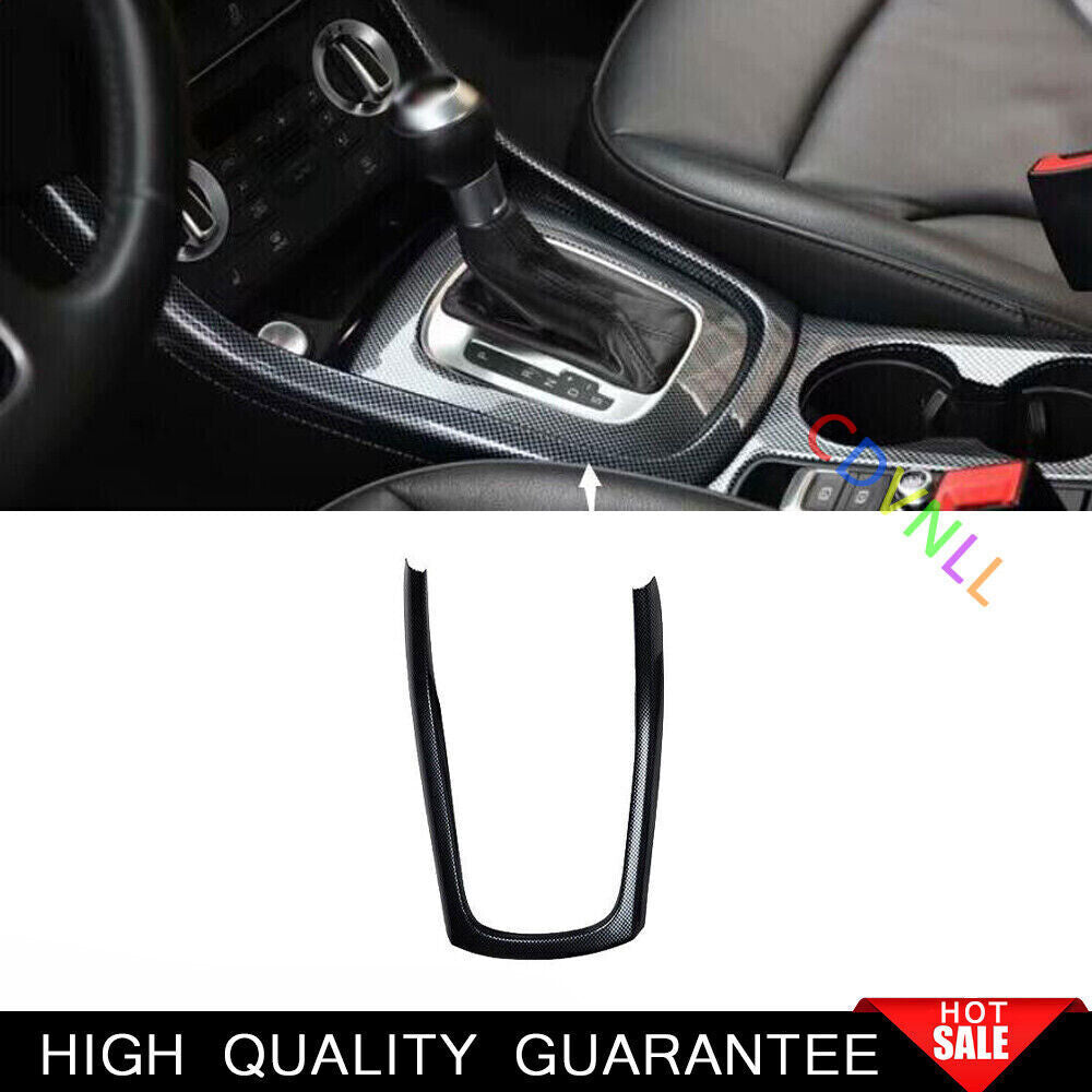 Fit for Audi Q3 2015-18 Carbon Fiber Inner Central Console Gear Shift Frame Trim