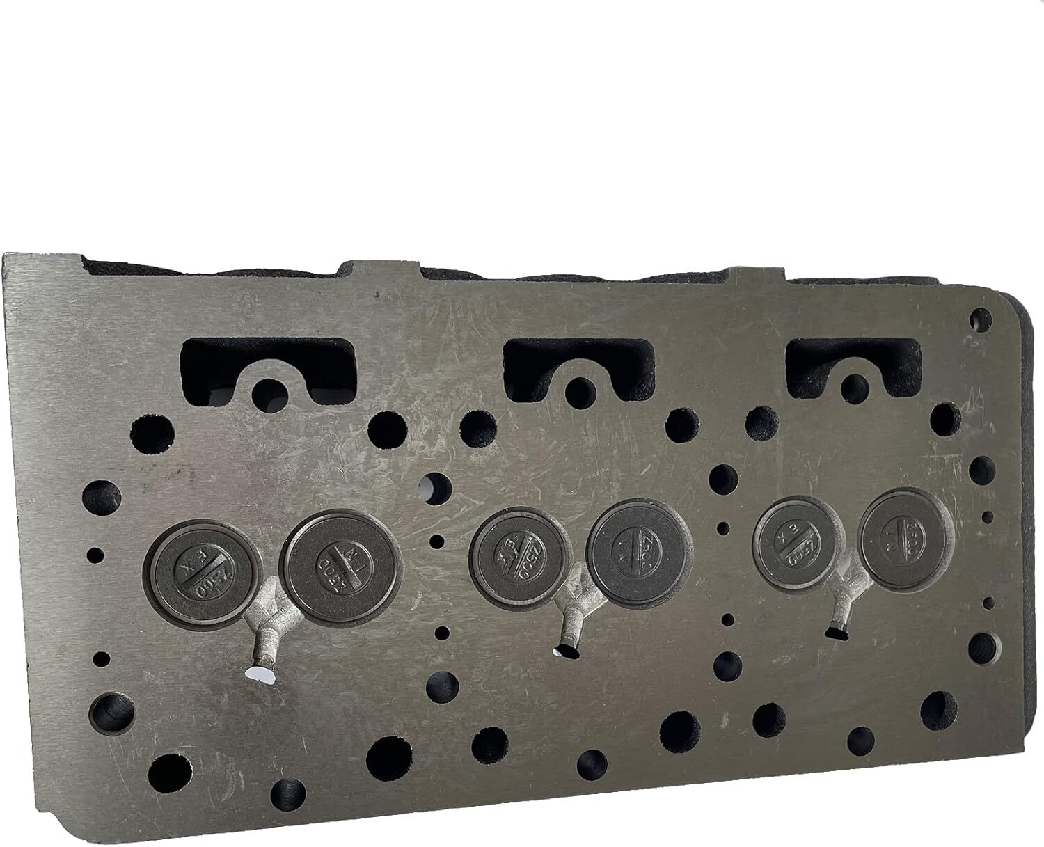 Complete Cylinder Head For Kubota D750 Engine W Full Set Valves Installed Ready