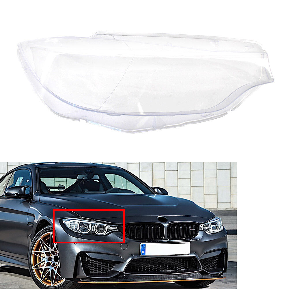 Transparent Headlight Lens Cover for BMW 4 Series M3 F82 F32 F33 F34 2013-16