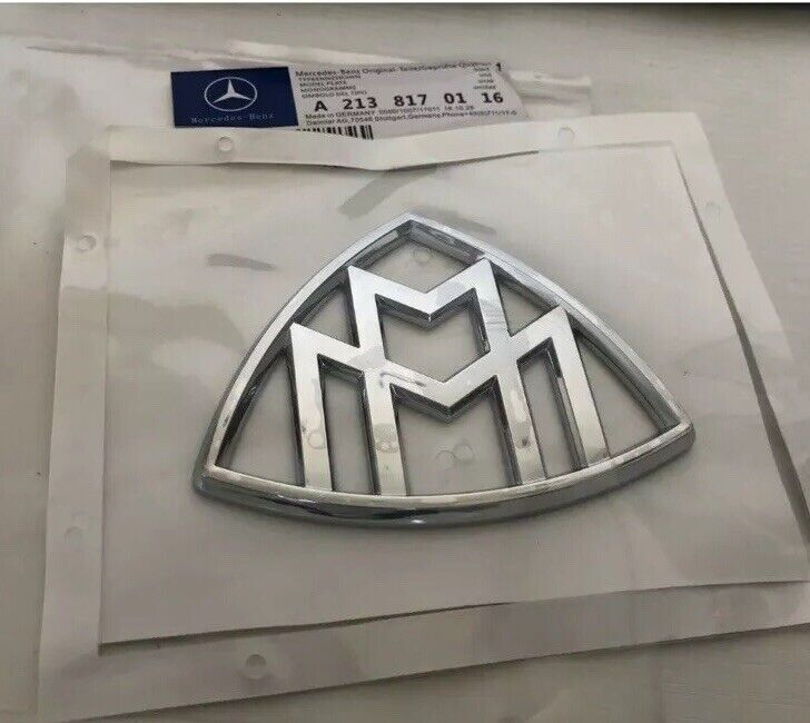 for Mercedes-Benz for Maybach hooded badge, rear badge upright, CES-Class