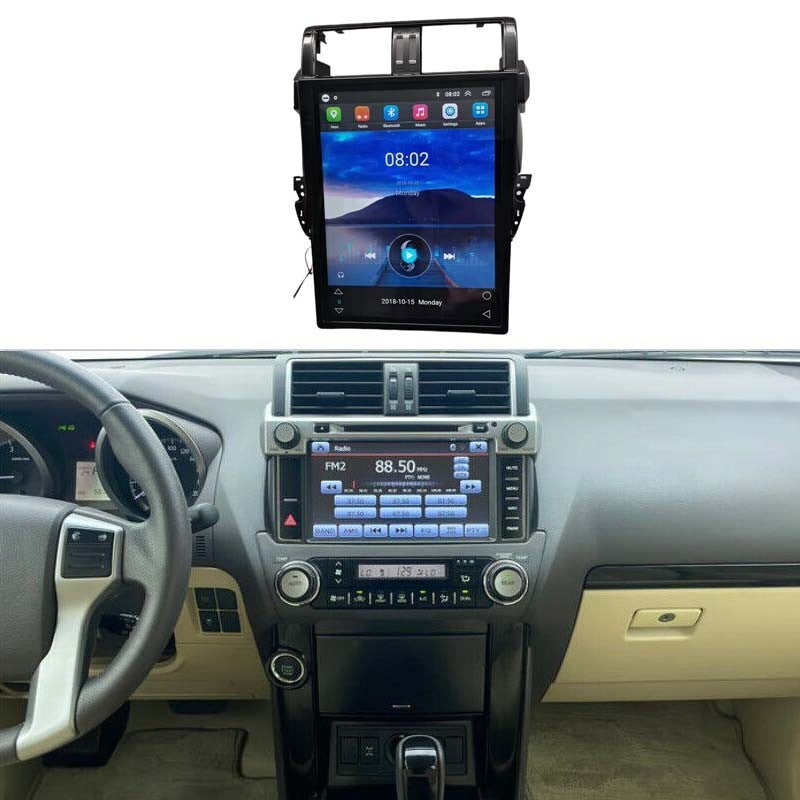Android GPS Navigation 14~17 15 Touchscreen radio for Toyota for Land Cruiser