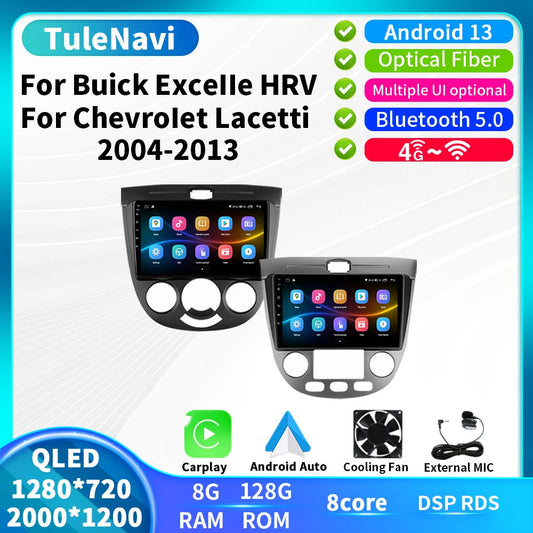 Car Radio for Chevrolet Lacetti for Buick Excelle HRV 2004-14 CarPlay GPS Screen