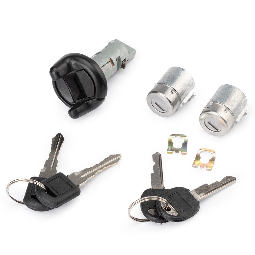 Ignition Key Switch Lock Cylinder Door Lock Tumbler W/ Keys For GM for Chevy 95-97
