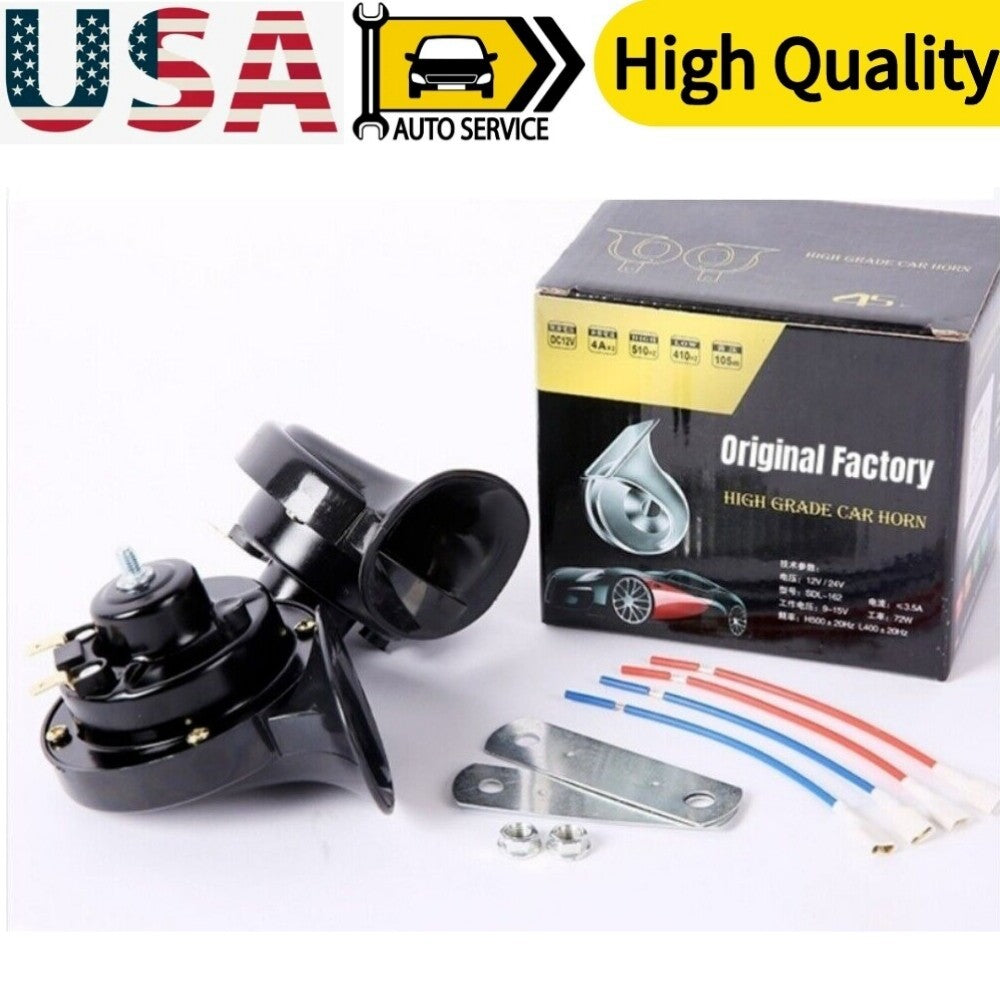 1Set Car Horn For Altima Frontier Maxima Rogue Versa Xterra Pickup Quest X-Trail