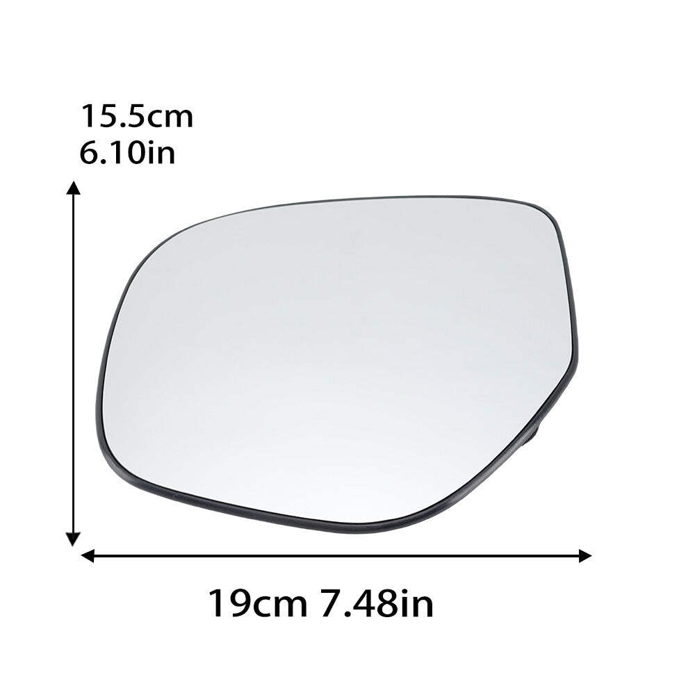 2¡Á F¨¹r for Mitsubishi Outlander 2013-2020 Spiegelglas Au?enspiegel Links+Rechts NEU