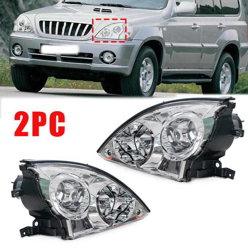 1 Pair for Hyundai Terracan 2001-2006 Headlight Driving Lamp DRL Running Light