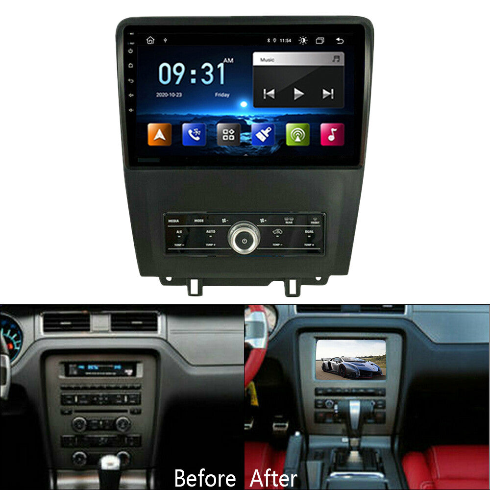 Android 11.1 Stereo Radio 10.1Head Unit GPS Player for 2010-2014 for Ford for Mustang