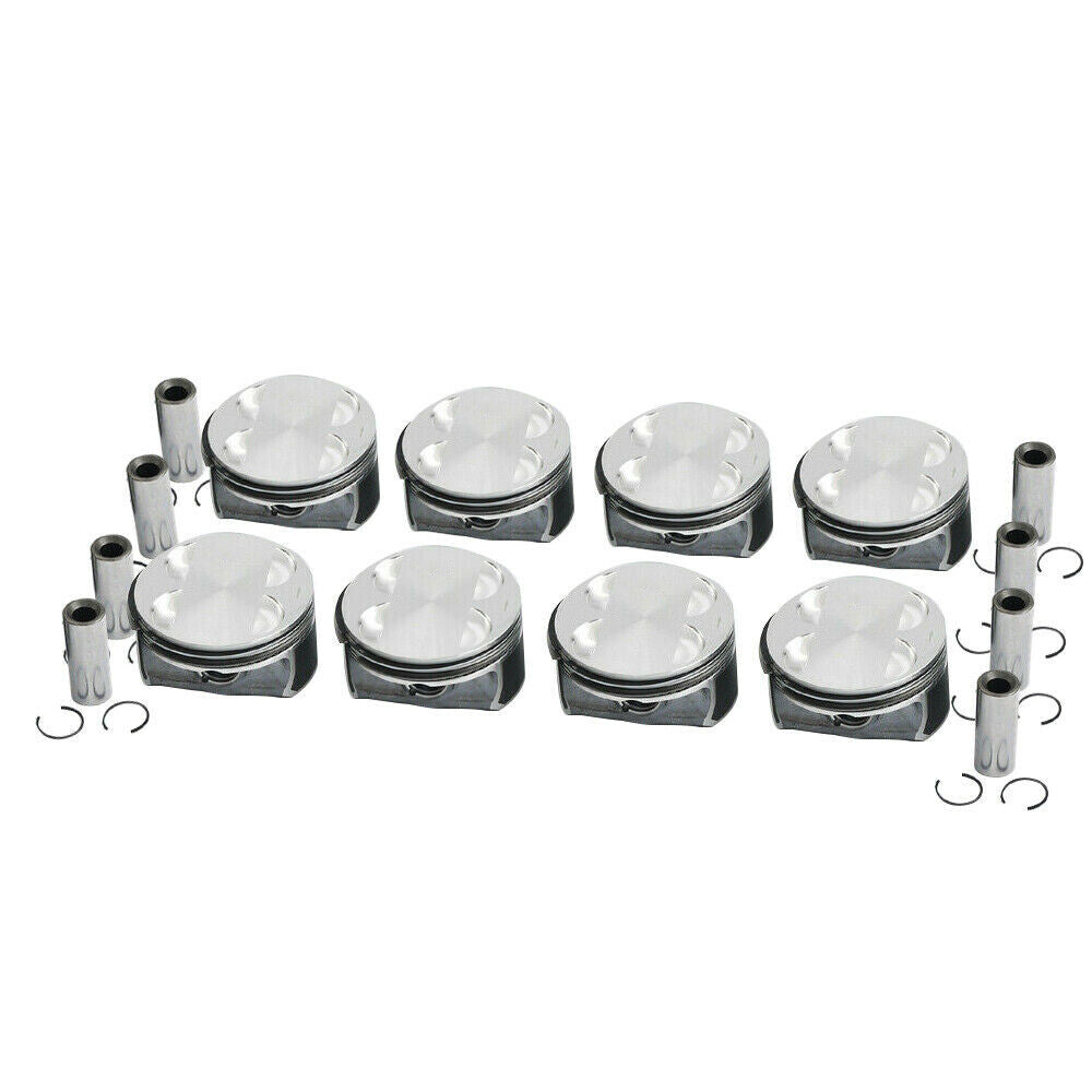 8pcs Pistons Rings Kits for BMW 550i 650i X5 E60 E61 E63 E65 4.8L 21MM N62B48