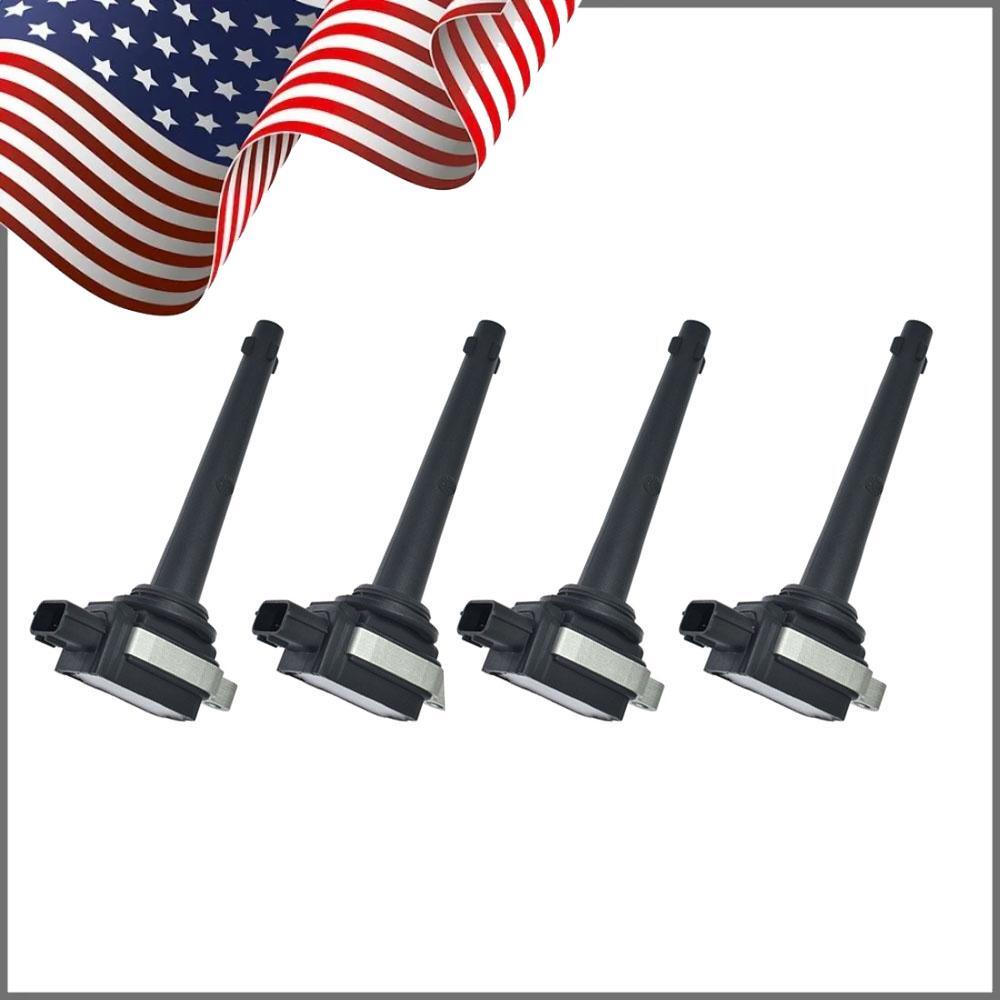 Set of 4 Ignition Coils For 07-12 for Nissan Sentra Tiida 1.8 2.0L UF591 22448-ED800