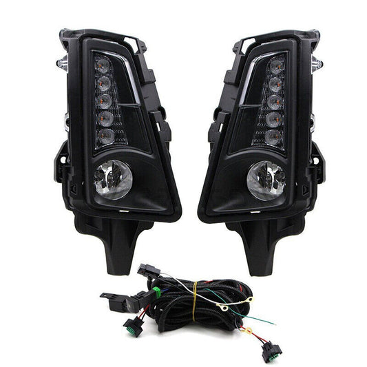 A pair of LED DRL daytime running lights and fog lights are available for 2019-2021 for Toyota Hiace Commuters.