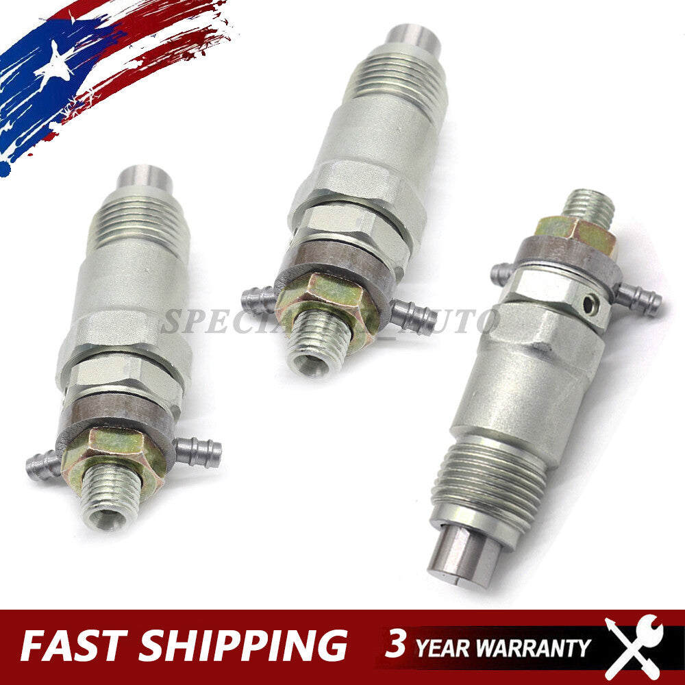3PCS Fits For Kubota D750 D850 D950 D1302 D1402 V1702 V1902 NEW Fuel Injectors